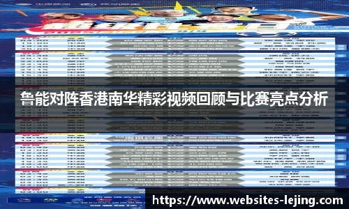 鲁能对阵香港南华精彩视频回顾与比赛亮点分析